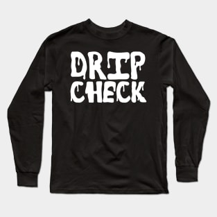 Drip Check Long Sleeve T-Shirt